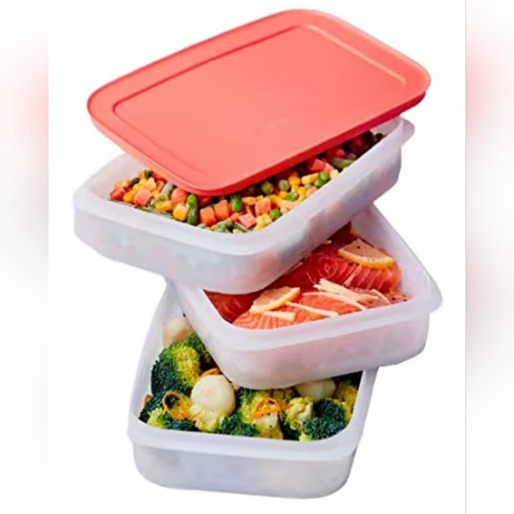 New Tupperware Freezer Mate Stackable - Picture 1 of 2